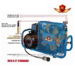 High pressure diving air compressor used for painball and charging air cylinder