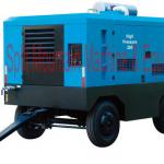Portable compressor 13 bar 188psi 13 m3/min 216L/s 459CFM Bauxite quarrying portable diesel air compressor LGCY-13/13