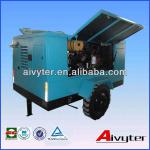 Diesel portable air compressor for sand blasting(road construction,painting)-