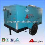 Trailer Mounted Diesel Screw Air Compressor Price for Drilling rig-
