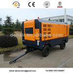 diesel portable screw air compressor-