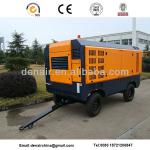 diesel portable screw air compressor