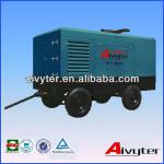 Skid Mounted Diesel High Pressure Air Compressor for Power Plant (Digging)-