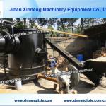 biomass briquette burning machine