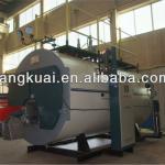 Horizontal gas/oil fired steam boiler