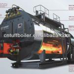 WNS series oil and gas dual fired steam boiler