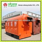 2ton Steam Boiler with Wood Coal Fuel