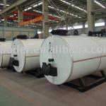 Gas fired thermal oil heater