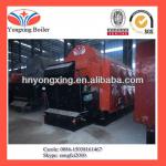 Automatic horizontal chain grate coal fired steam boiler