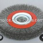 crimped wire circular brush