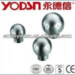 Sanitary stainless steel Welded Fixed Rotary Cleaning Ball