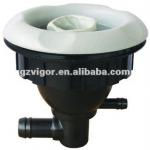 depolished surface swimming pool equipment nozzle