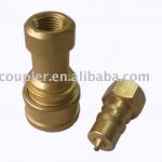 1/4in Female Brass Hydraulic quick coupling