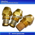 Brass Full cone oil fuel injector nozzle