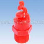PP Plastic hollow cone spiral spray nozzle