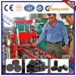 For cubic shape waste charcoal powder briquette machine-