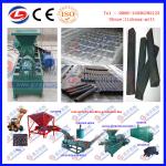 Multi-fonction coal and charcoal extruding machine