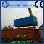 wood chips carbonization machine/rice husk carbonishing machine/charcoal briquette carbonification stove