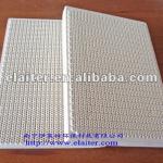 Catalytic combustion ceramic plate