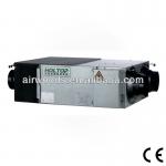 Domestic ceiling mounted fresh air heat recovery ventilation unit