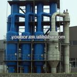 Four-effect continuous crystallization evaporator