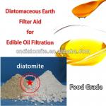 diatomite / diatomaceous earth filter aid for edible oil filtration food grade DE filter media