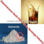 DE filter media diatomaceous earth filter aid for beverage industry beverage filtration