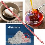 diatomite / diatomaceous earth filter aid for sugar industry sweeteners filtration sugar syrups sugar alcohols filter media