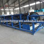 Tuber dewatering machine filter press