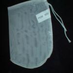 Polyester/nylon screen mesh drawstring filter bag