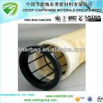Acrylic filter material with air filter bag for dust collector