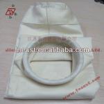 Homopolymer acrylic snap band filter bag