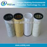 100% P84 needled punched nonwoven filter bags