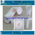 Polyester or PE antistatic needle felt filter bag