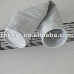 High temperature resistant antistatic needled fabric filter bag