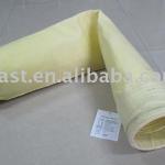 High temperature resistant fiberglass nonwoven filter bag