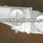 High filtration efficiency poly lactic acid needled filter bag
