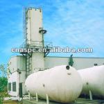 Low operation pressure liquid oxygen plant, oxygen generator