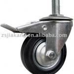 industrial caster with brake