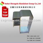 Aluminum Silver Shaped Buildings Of Industry