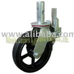 Mold on Rubber Stem Scaffolding casters with brake-