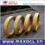 Industrial Brake lining in roll, Asbestos free Woven Resin Brake Lining, brake lining for winch