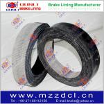 Asbestos moulded rubber brake lining roll