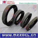 Brake lining in roll for hoist, Non Asbestos Rubber based mesh brake lining in roll-