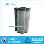 Polyester pleated pulse jet air cartridge filter