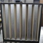 Rigid V-bank Galvanize Frame Air Filter
