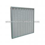 Aluminium frame synthetic fiber media pre panel washable filter-