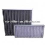 Washable pre-filter 610*610*48mm synthetic fiber media aluminum frame active carbon air filter-