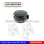 Vacuum tight suction filter Replace Rietschle ZVF 40-