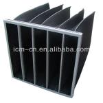 Activated carbon pocket filter-